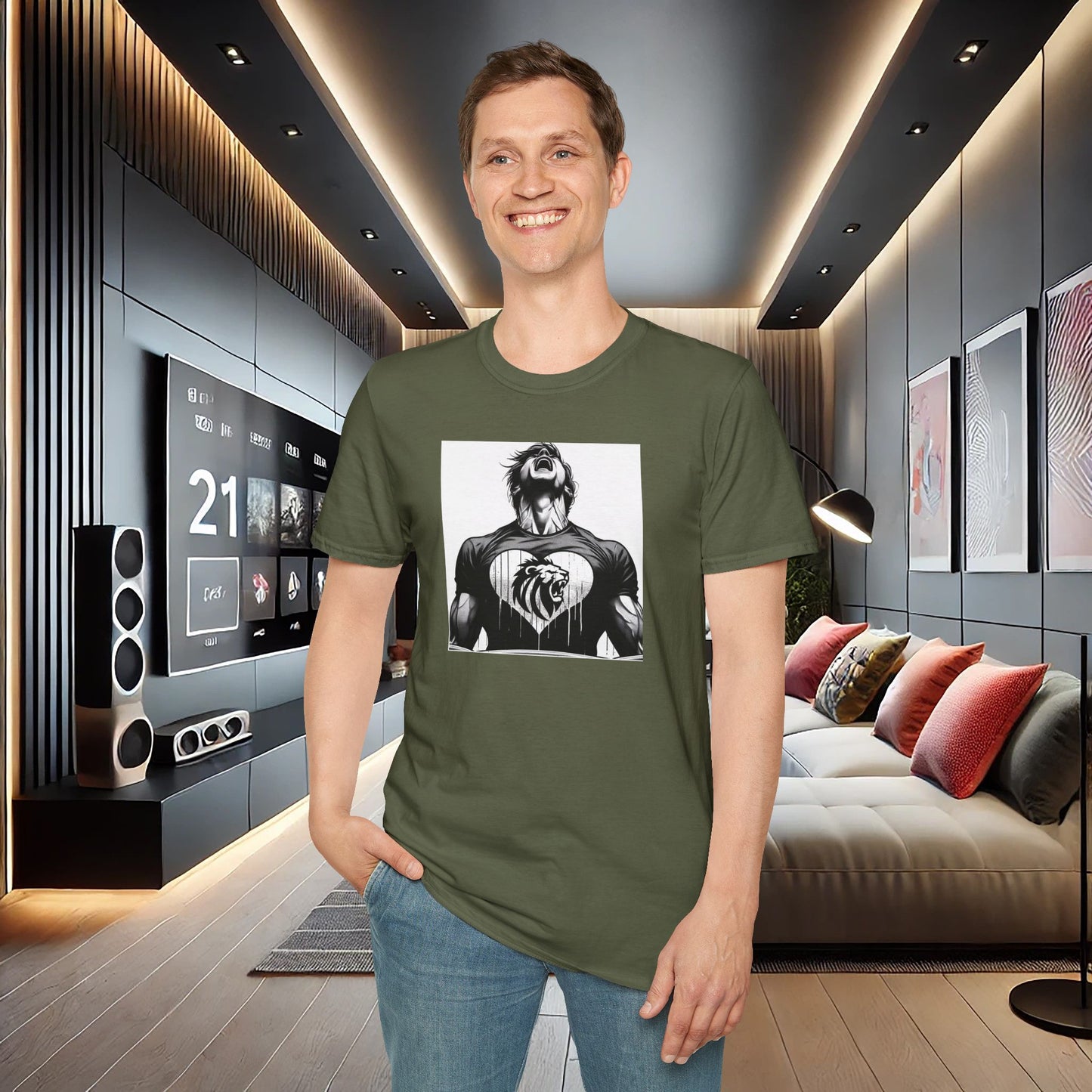 Heart of a Lion T-Shirt