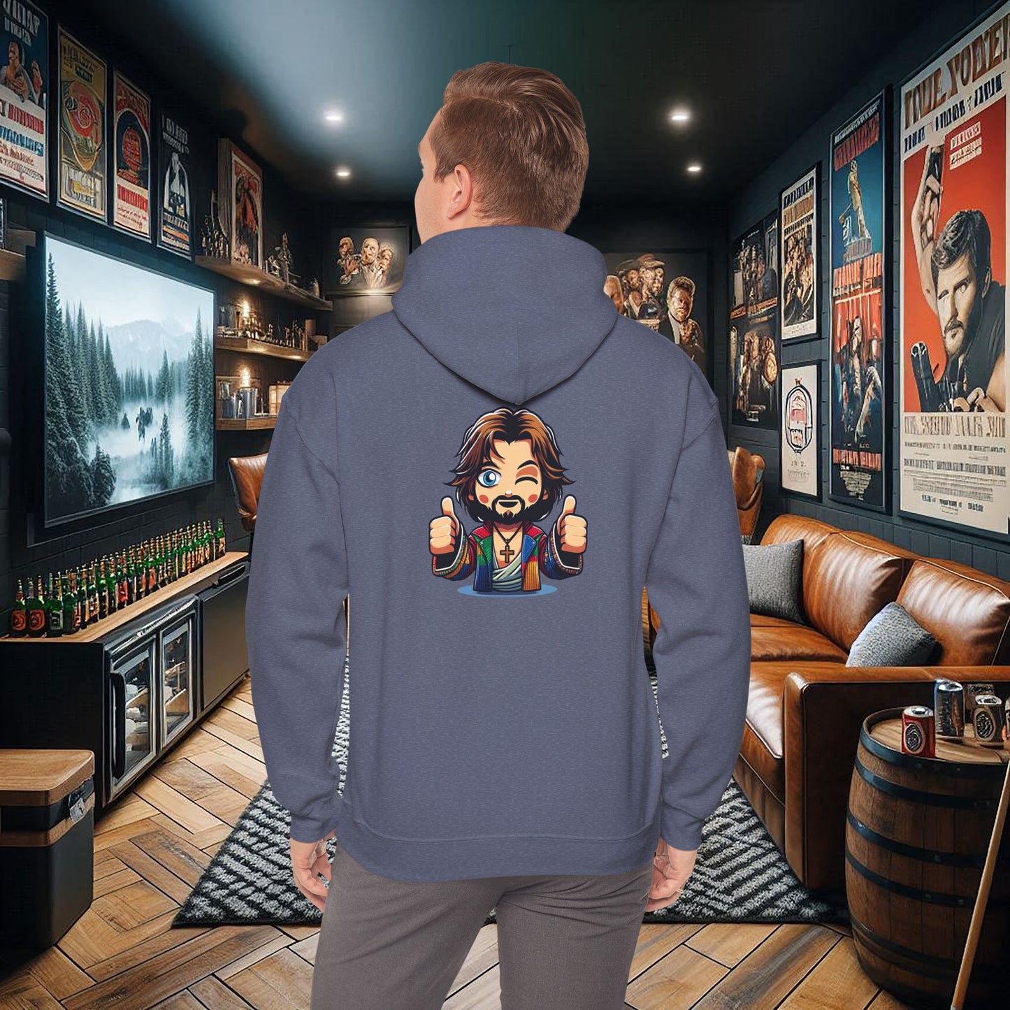 Funny Jesus Saves Hoodie - Buddy Christ hoodie