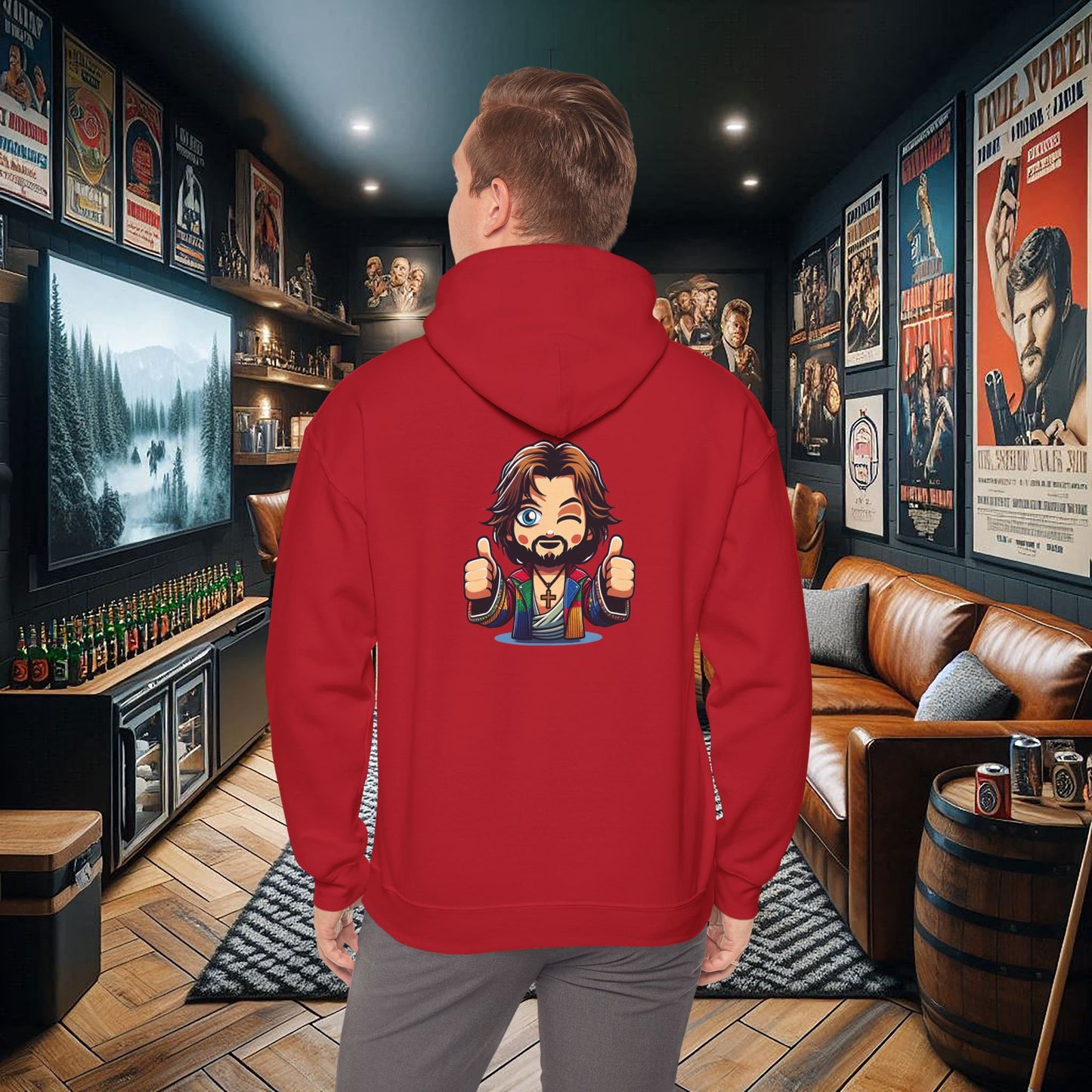 Funny Jesus Saves Hoodie - Buddy Christ hoodie