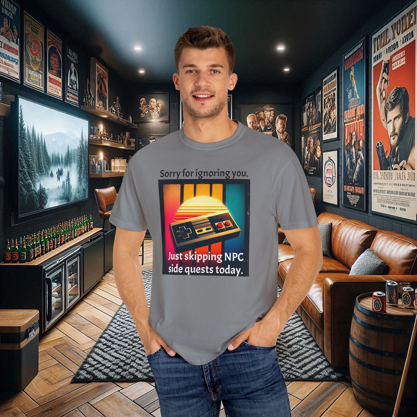 Sorry for Ignoring you Just skipping NPC side quests today - T-Shirt