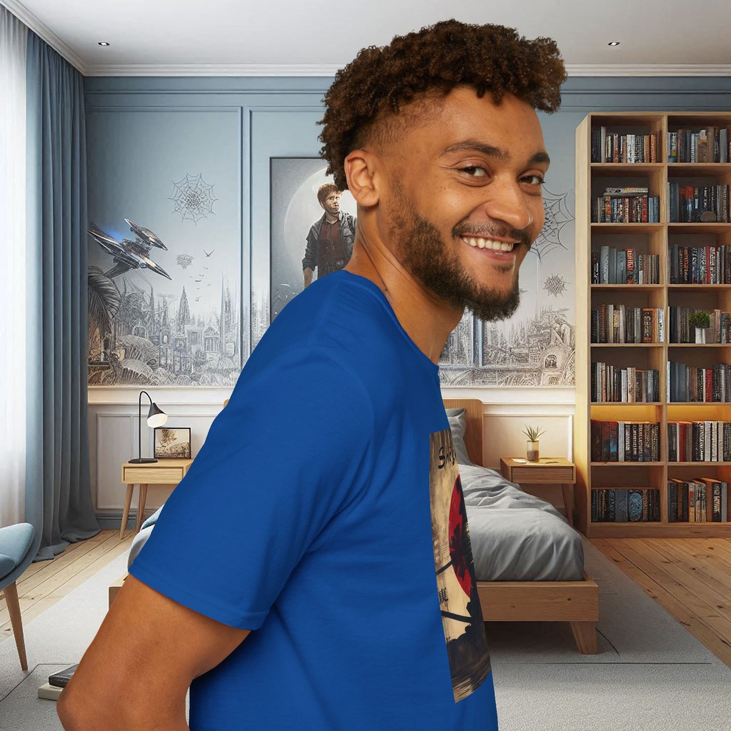 Vintage Samurai Shogun Graphic T-Shirt