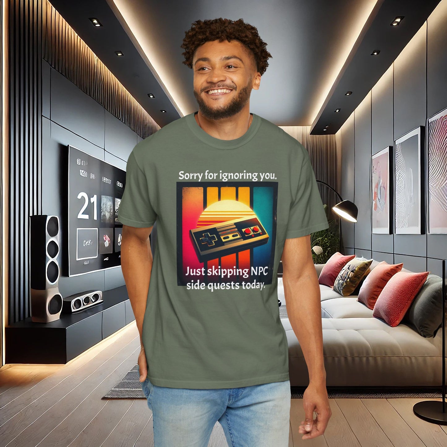 Sorry for Ignoring you Just skipping NPC side quests today - T-Shirt