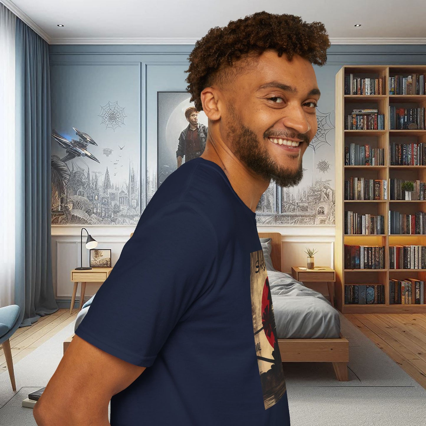 Vintage Samurai Shogun Graphic T-Shirt