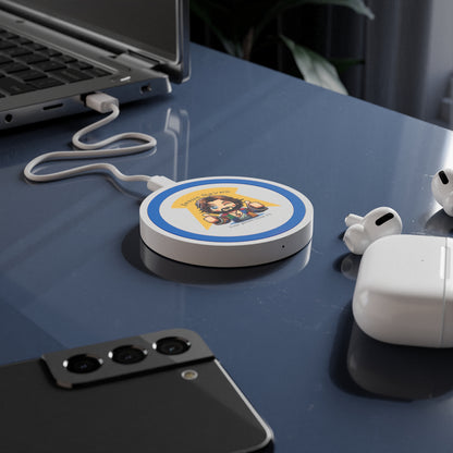 Jesus Saves Your Phone from 1% - Quake Wireless Charging Pad