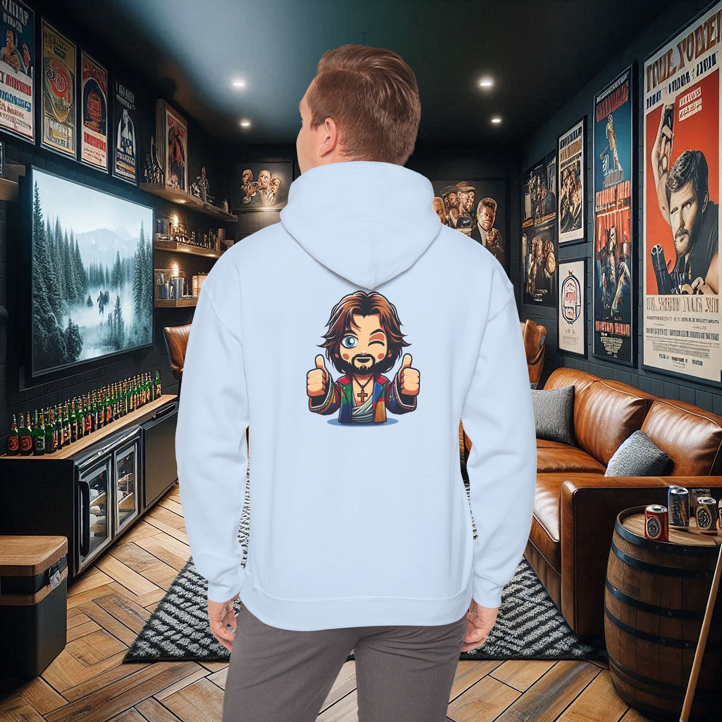 Funny Jesus Saves Hoodie - Buddy Christ hoodie