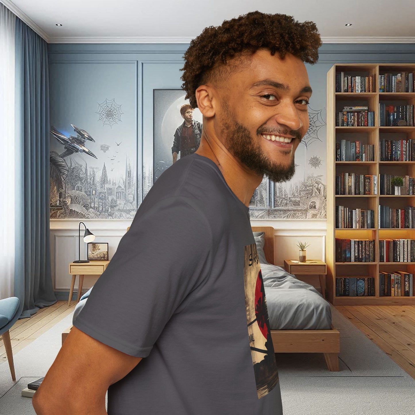 Vintage Samurai Shogun Graphic T-Shirt