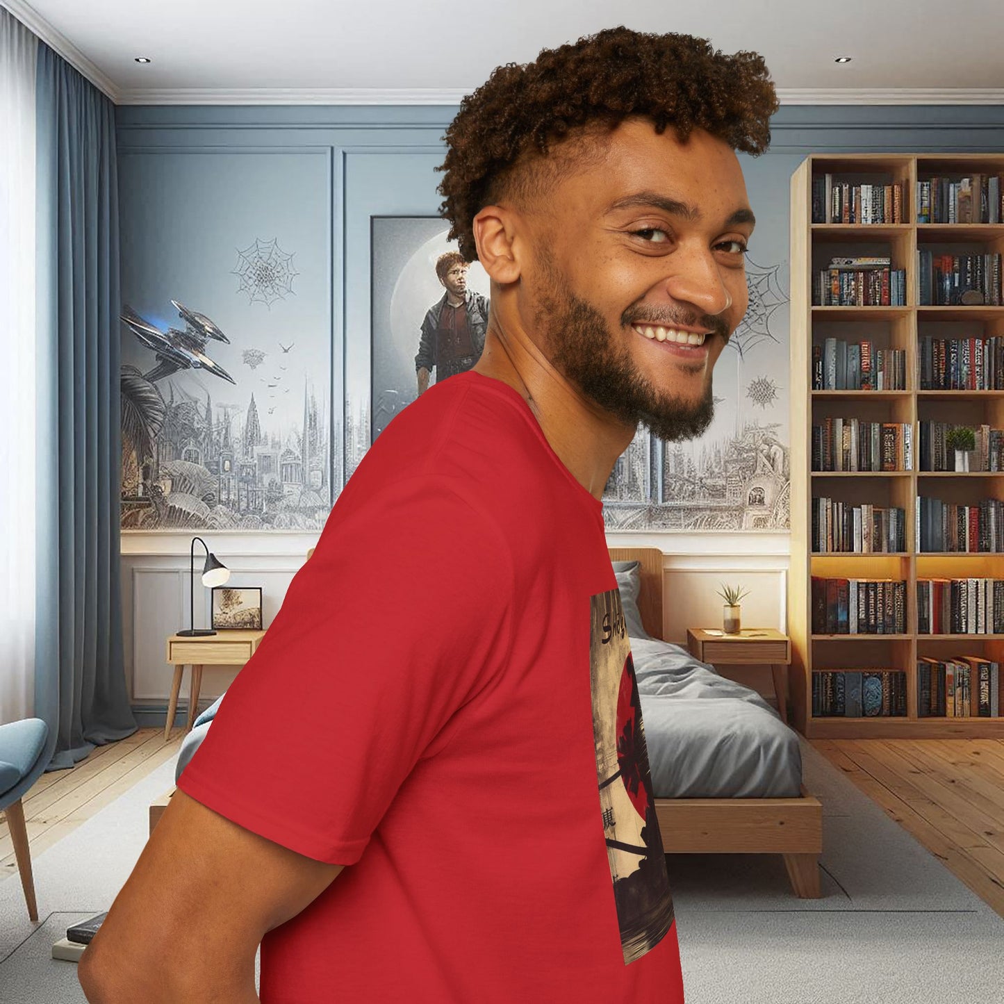 Vintage Samurai Shogun Graphic T-Shirt