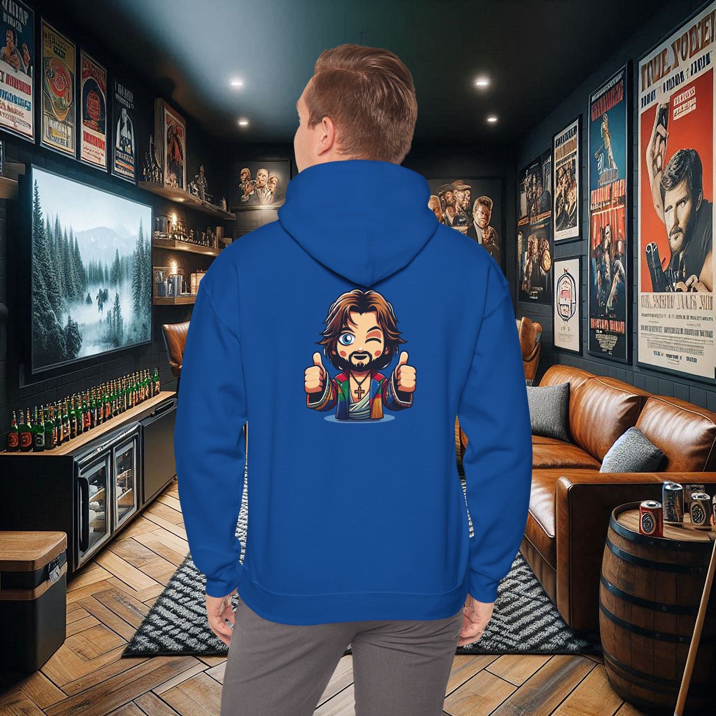 Funny Jesus Saves Hoodie - Buddy Christ hoodie