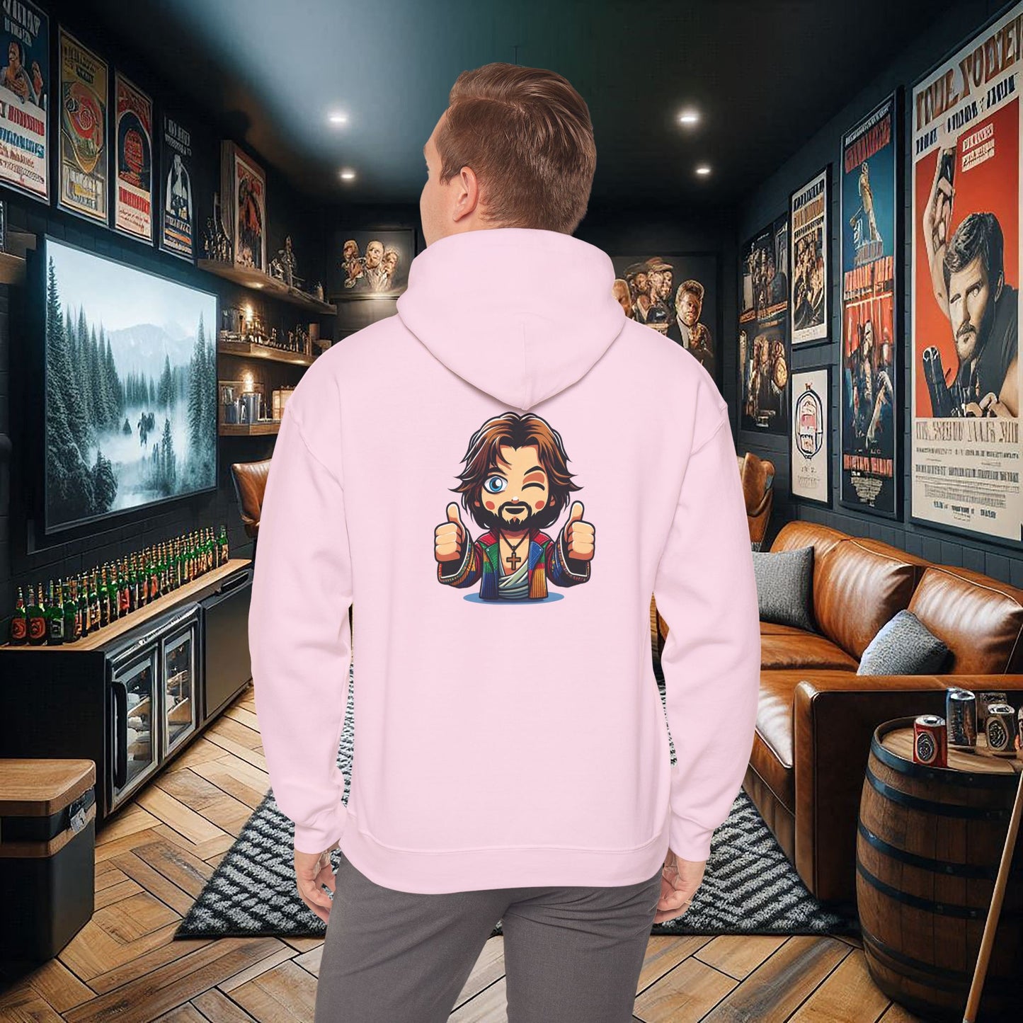 Funny Jesus Saves Hoodie - Buddy Christ hoodie