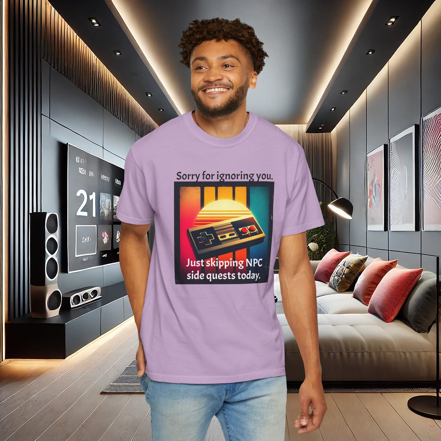 Sorry for Ignoring you Just skipping NPC side quests today - T-Shirt