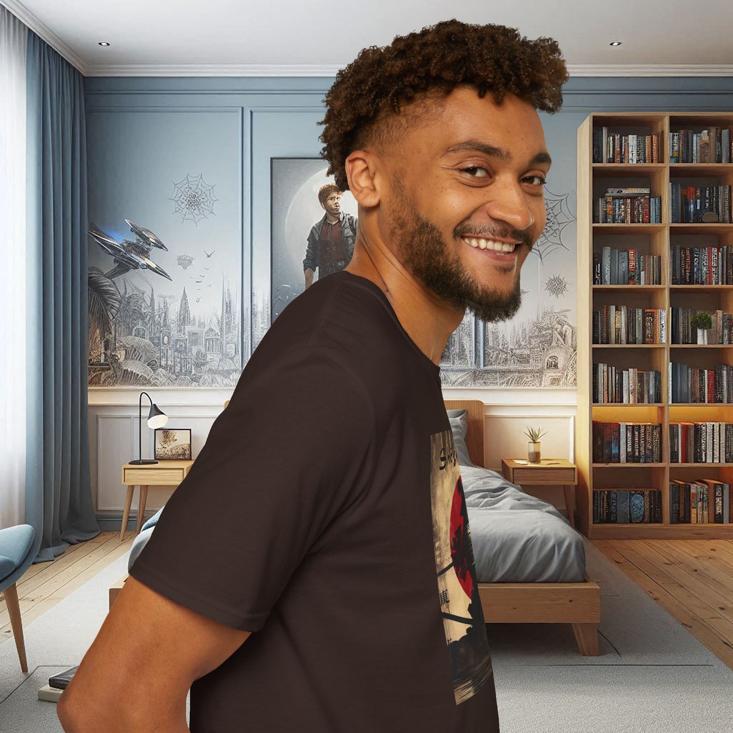 Vintage Samurai Shogun Graphic T-Shirt